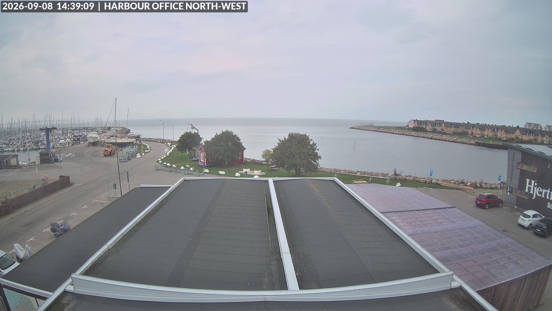 Archived image Webcam Harbor Malmö Limhamns