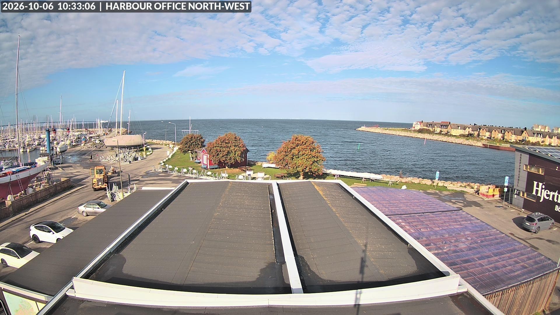 Archiv Foto Webcam Malmö Hafen Nord West