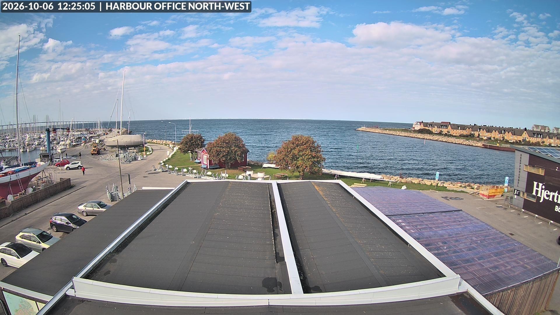 Archiv Foto Webcam Malmö Hafen Nord West