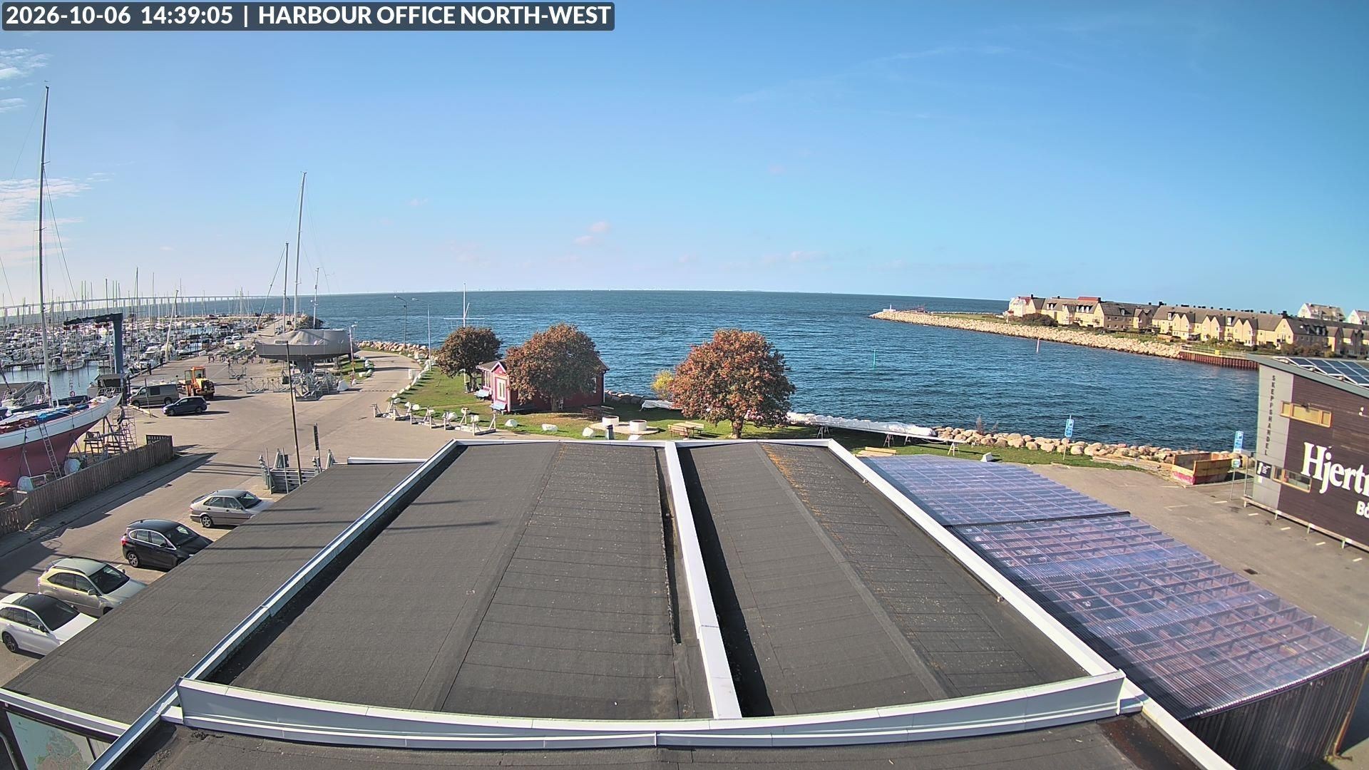Archiv Foto Webcam Malmö Hafen Nord West