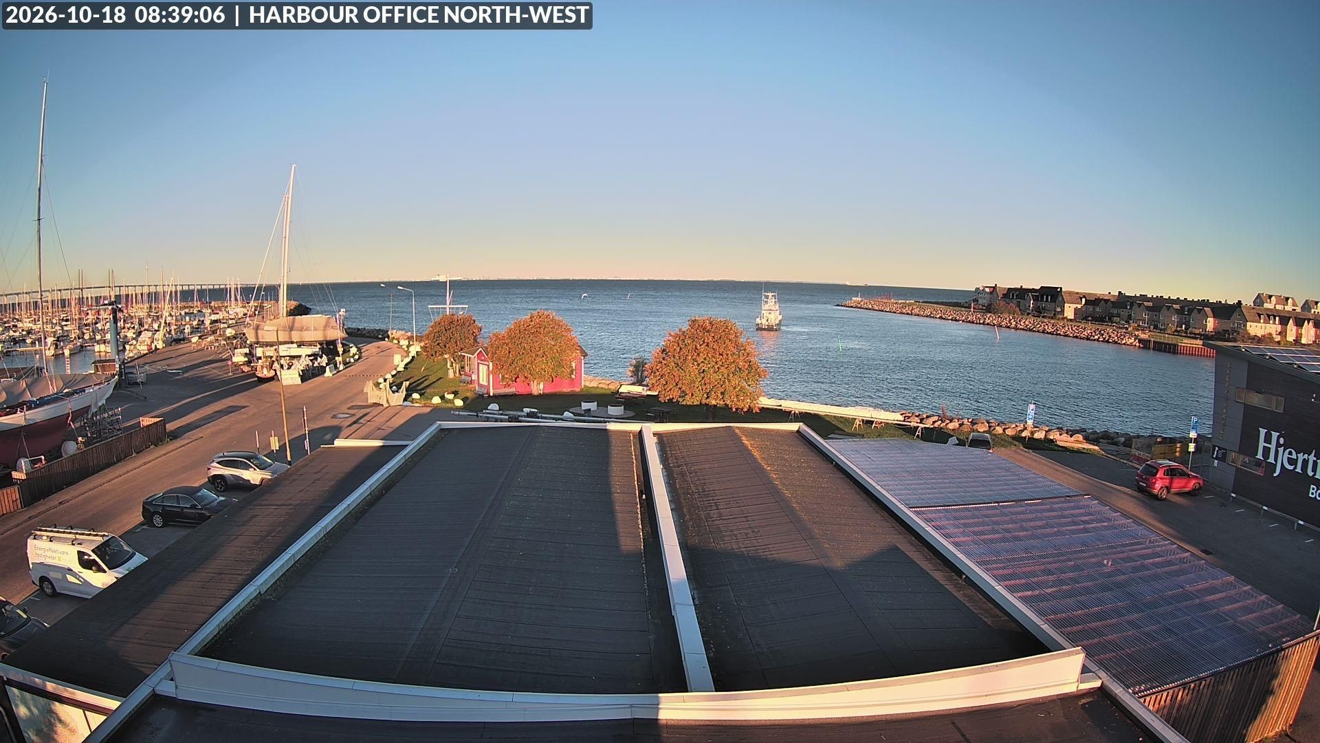 Archiv Foto Webcam Malmö Hafen Nord West