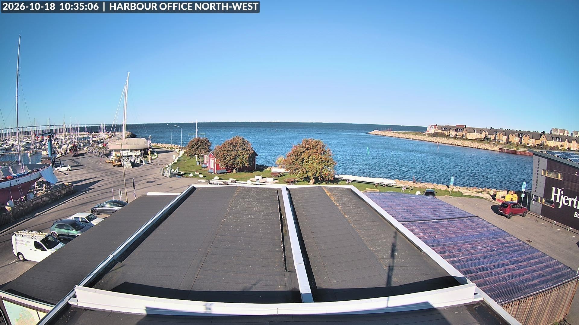Archiv Foto Webcam Malmö Hafen Nord West