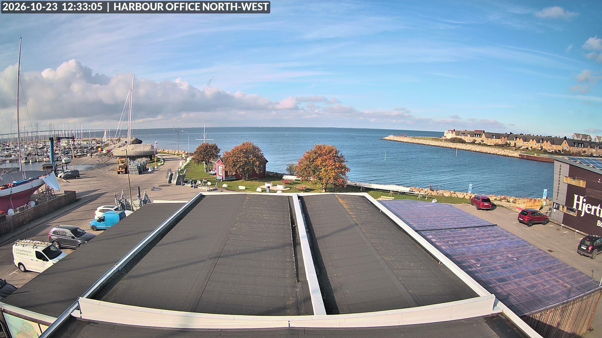 Archived image Webcam Harbor Malmö Limhamns