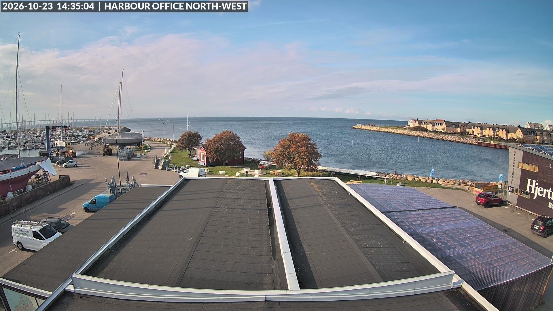Archived image Webcam Harbor Malmö Limhamns