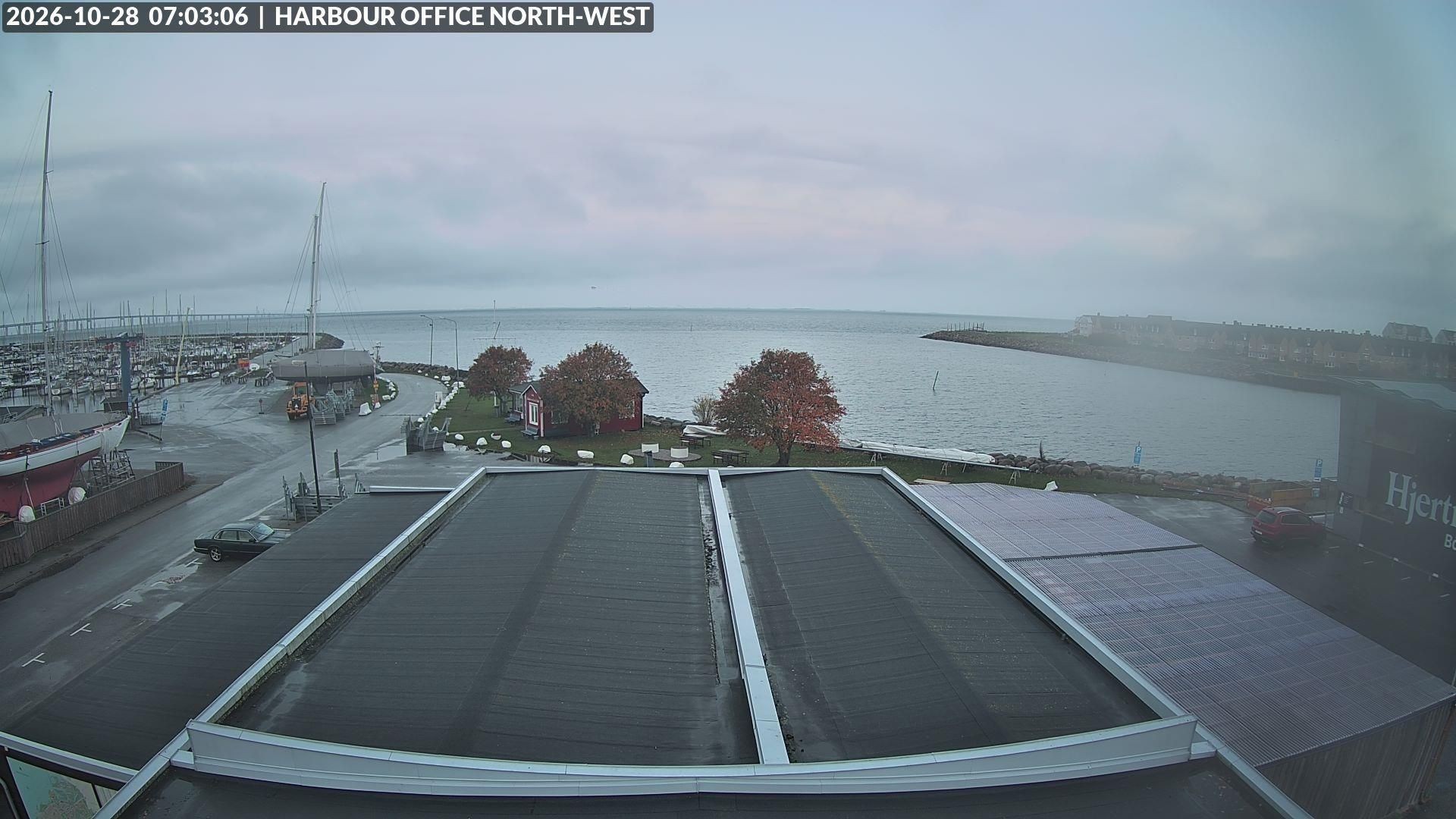 Archiv Foto Webcam Malmö Hafen Nord West