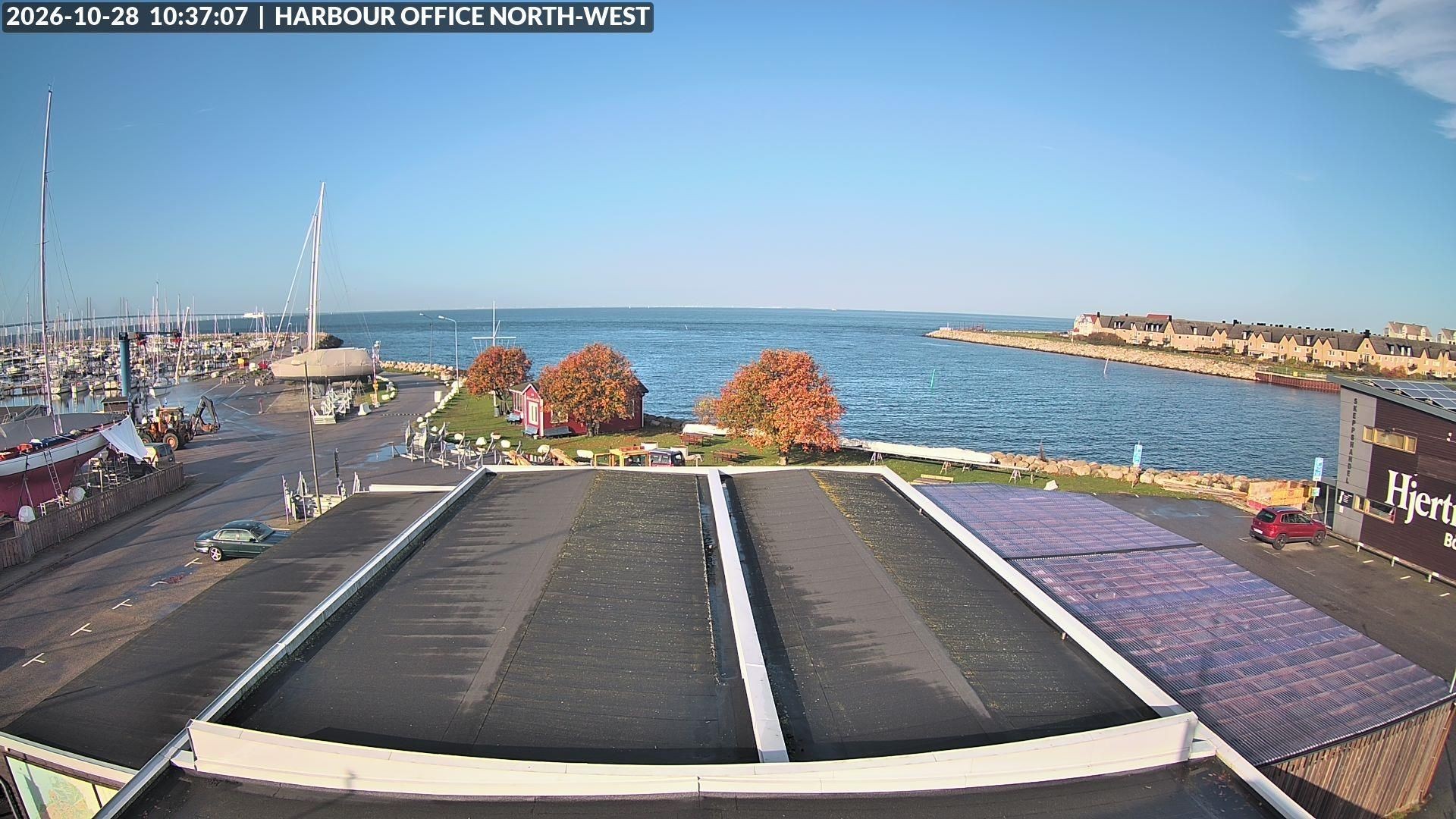 Archiv Foto Webcam Malmö Hafen Nord West