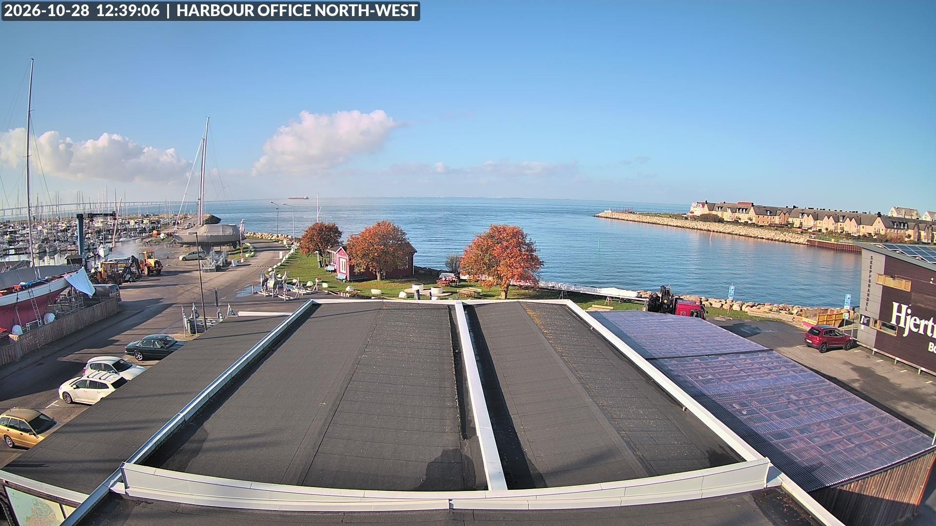 Archiv Foto Webcam Malmö Hafen Nord West