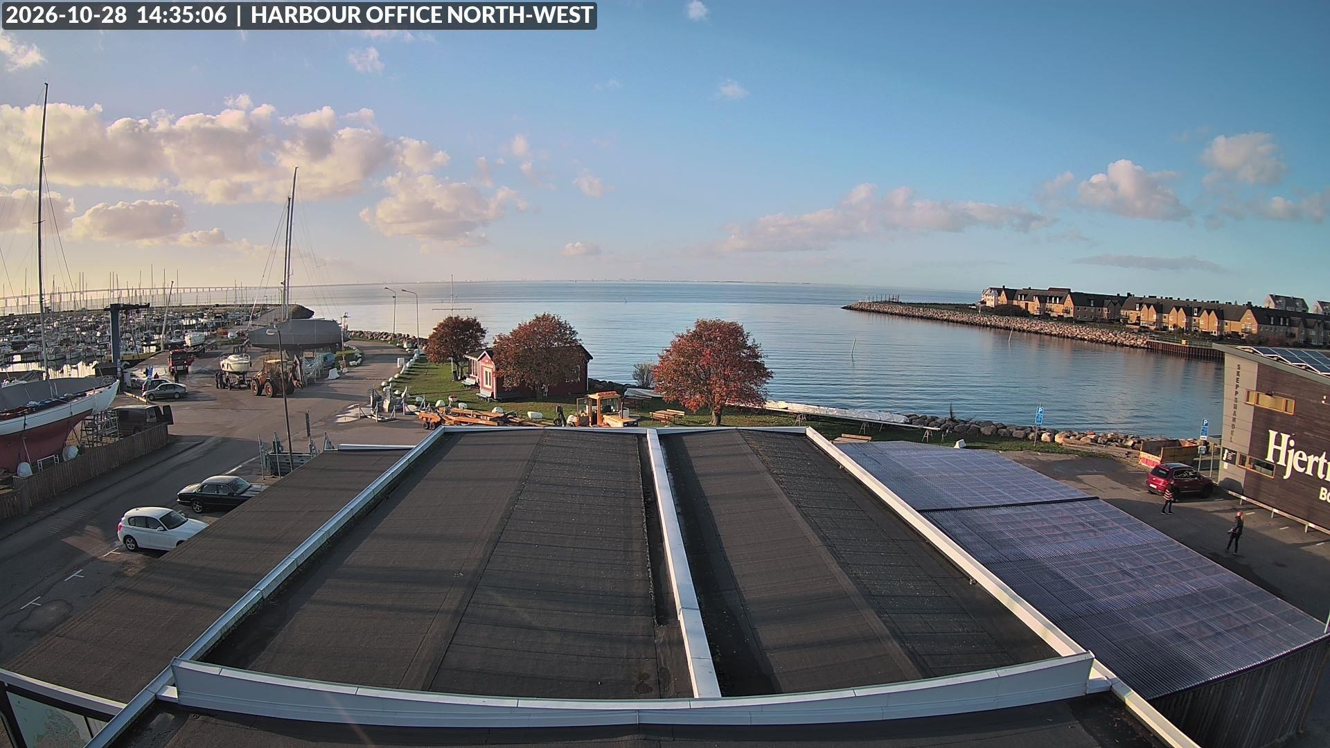 Archiv Foto Webcam Malmö Hafen Nord West