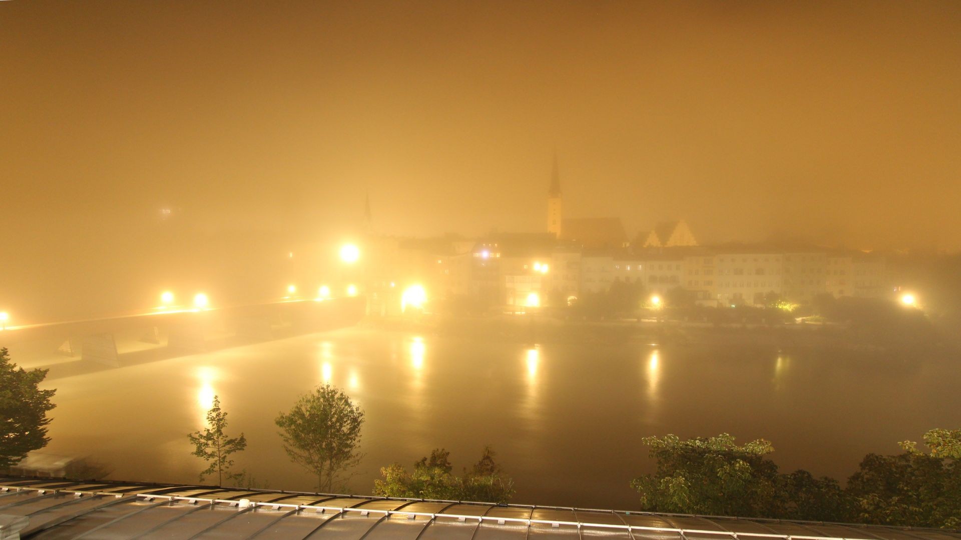 Archiv Foto Webcam Rote Brücke und Brucktor Wasserburg am Inn
