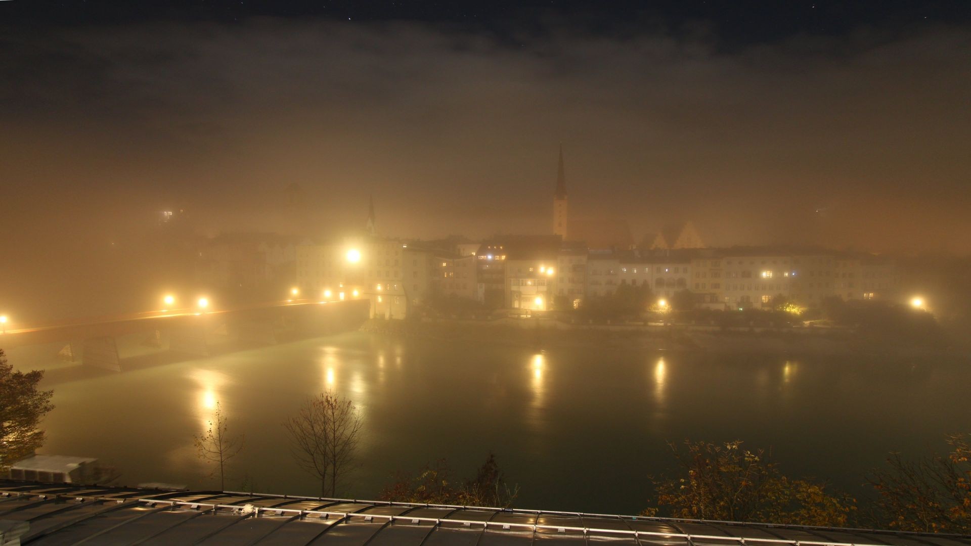 Archiv Foto Webcam Rote Brücke und Brucktor Wasserburg am Inn