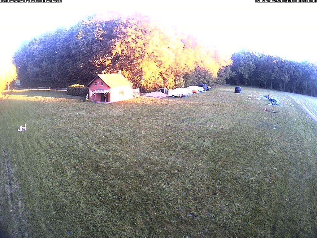 Archiv Foto Webcam Ballonstartplatz Gladbeck