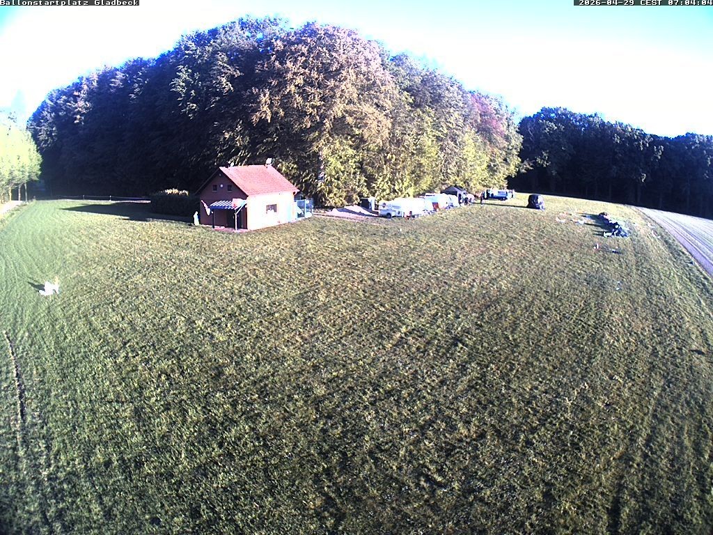 Archiv Foto Webcam Ballonstartplatz Gladbeck
