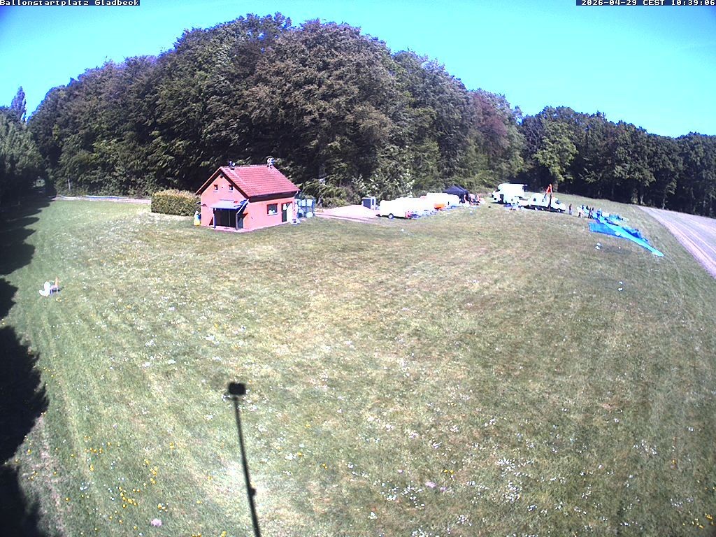 Archived image Webcam South Gladbeck Balloon launch site