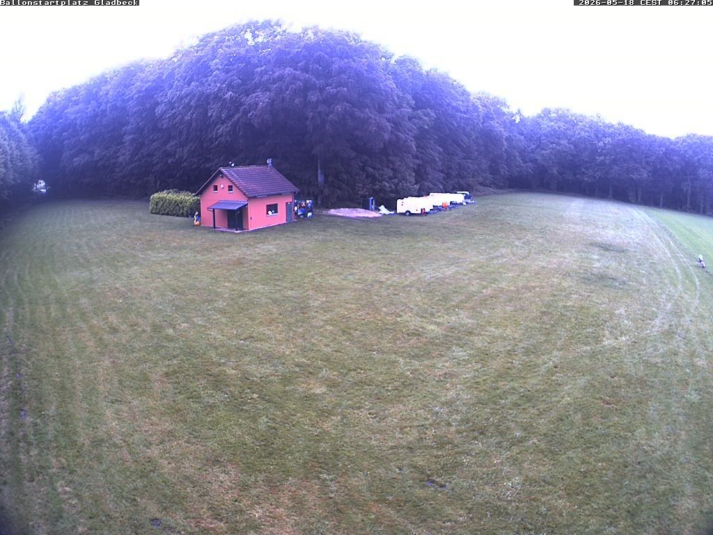 Archived image Webcam South Gladbeck Balloon launch site