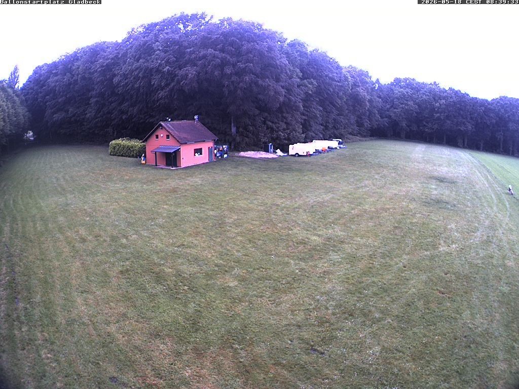 Archived image Webcam South Gladbeck Balloon launch site