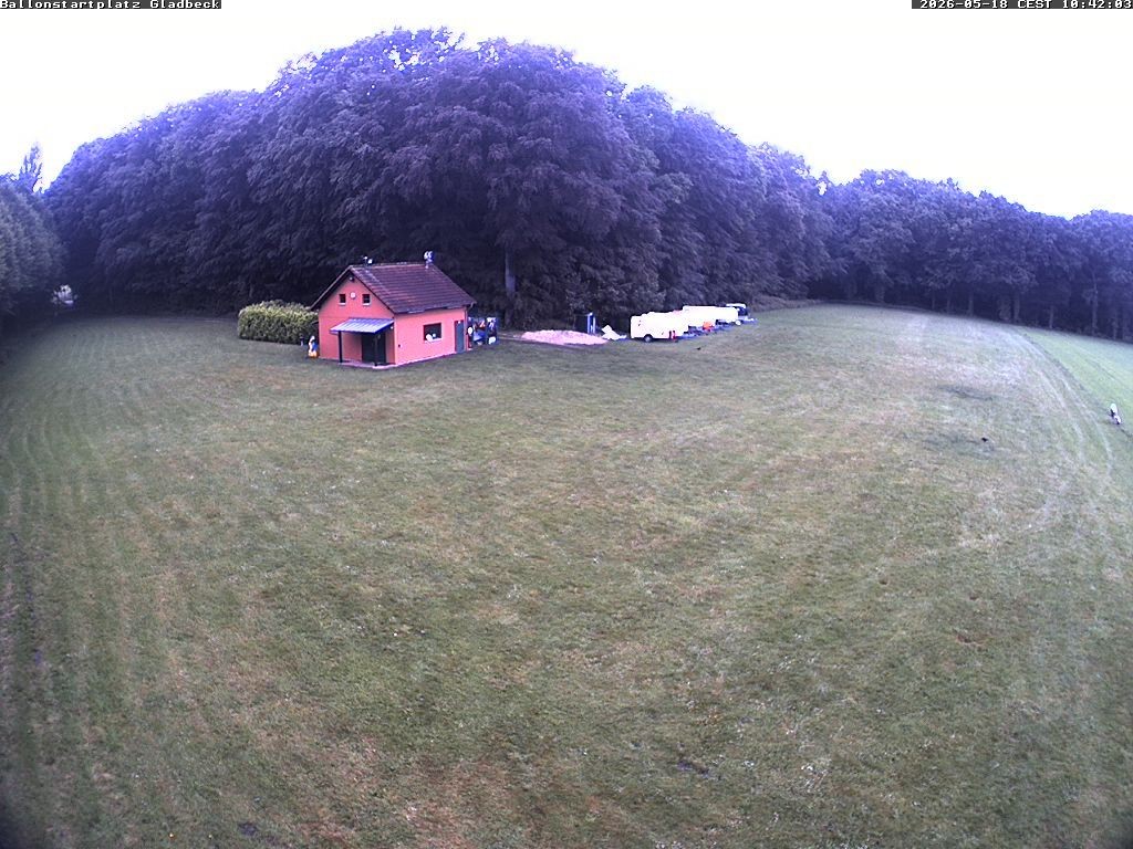 Archived image Webcam South Gladbeck Balloon launch site