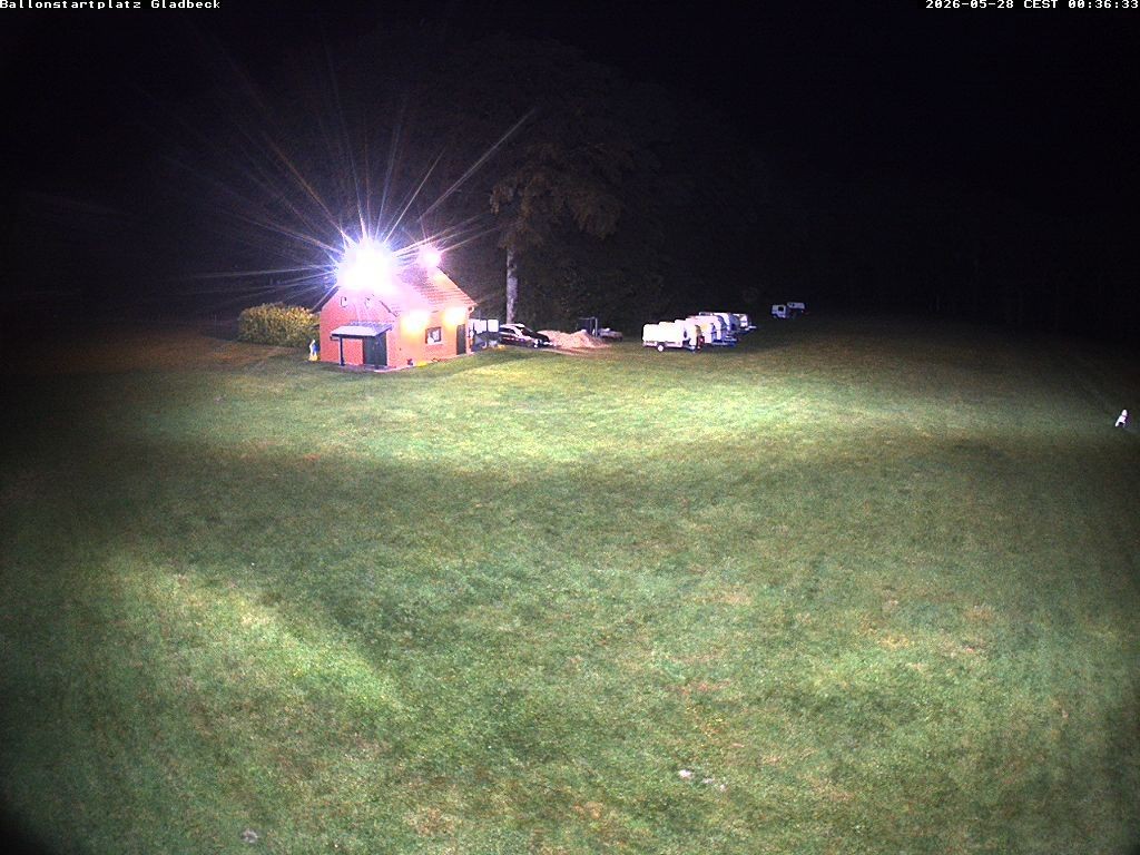 Archived image Webcam South Gladbeck Balloon launch site