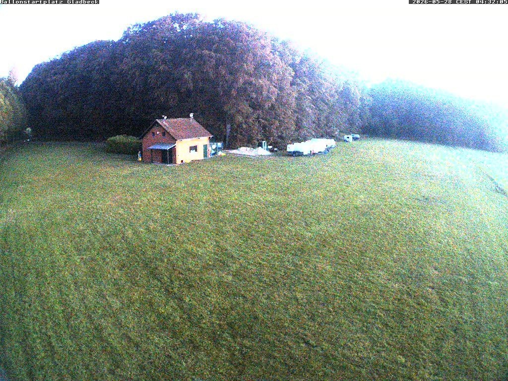 Archived image Webcam South Gladbeck Balloon launch site