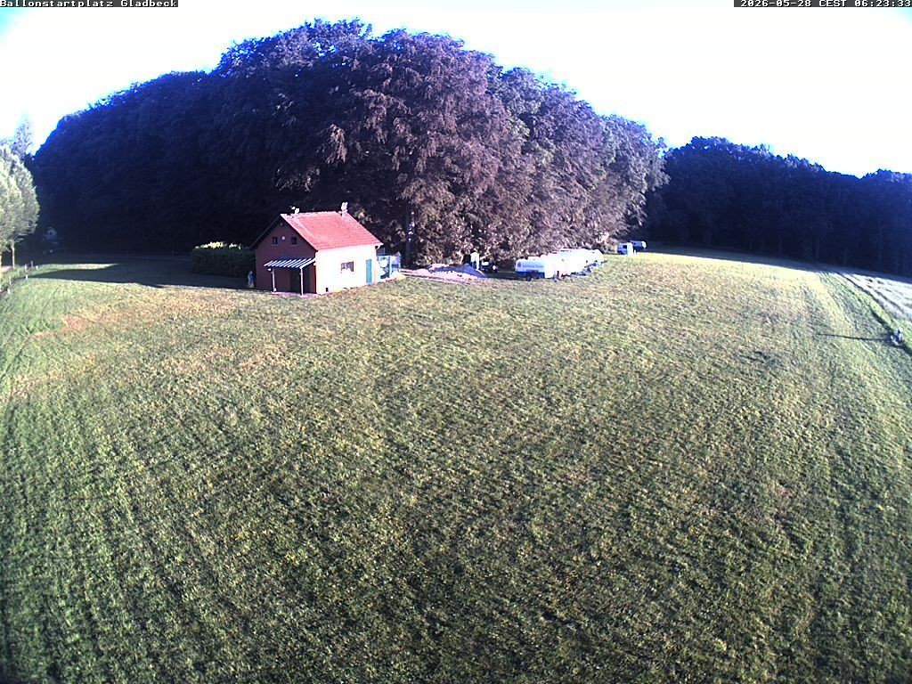 Archived image Webcam South Gladbeck Balloon launch site