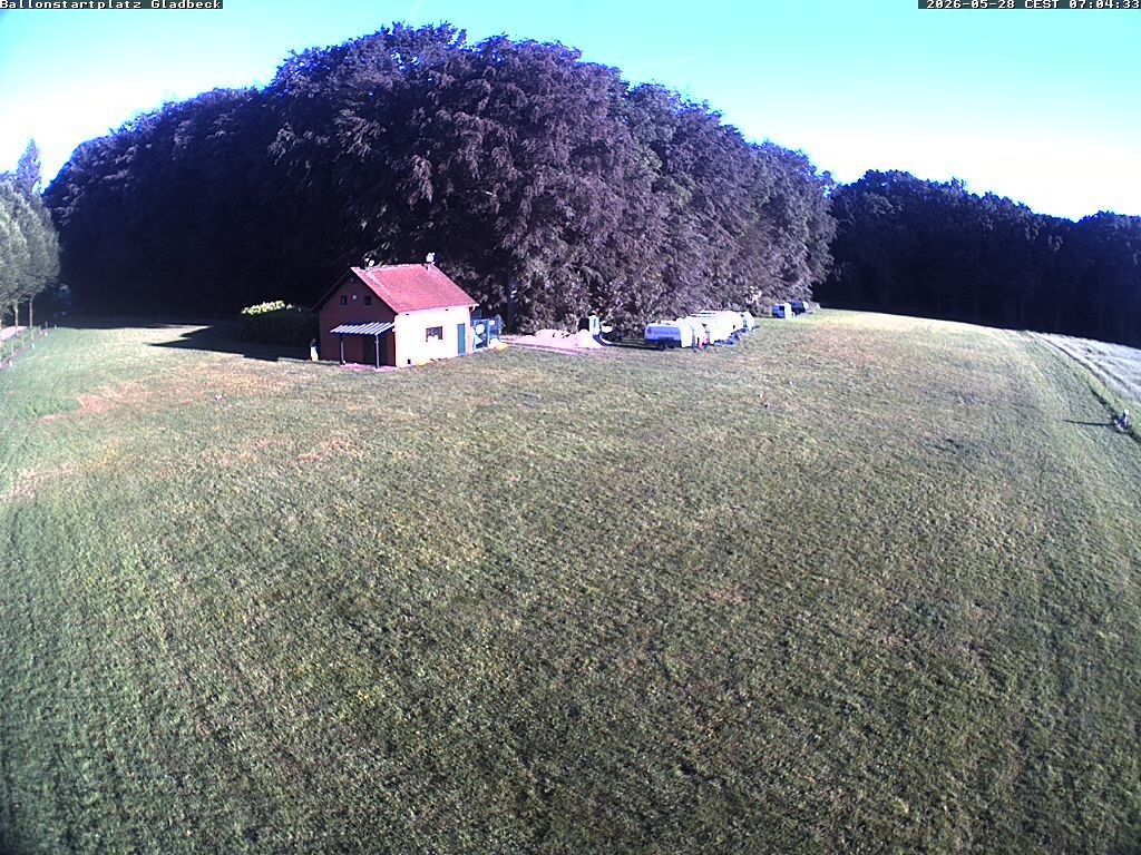Archived image Webcam South Gladbeck Balloon launch site