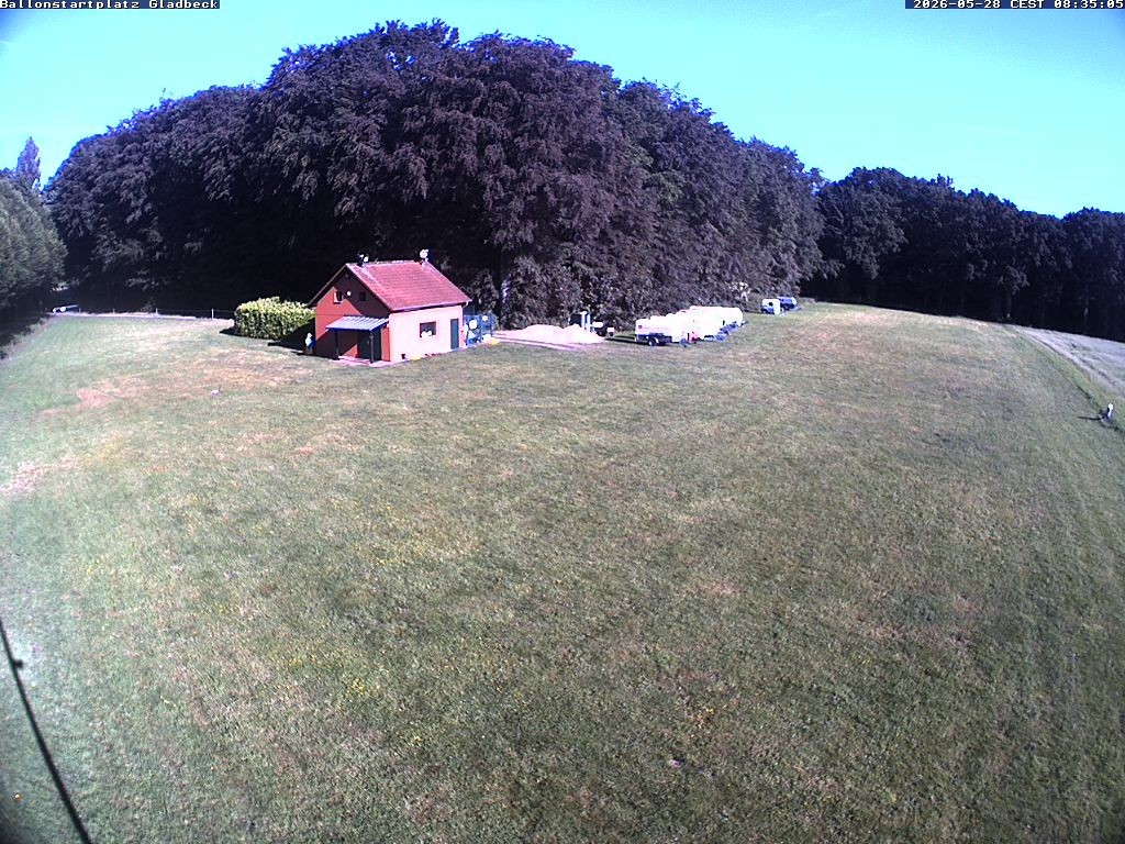 Archived image Webcam South Gladbeck Balloon launch site