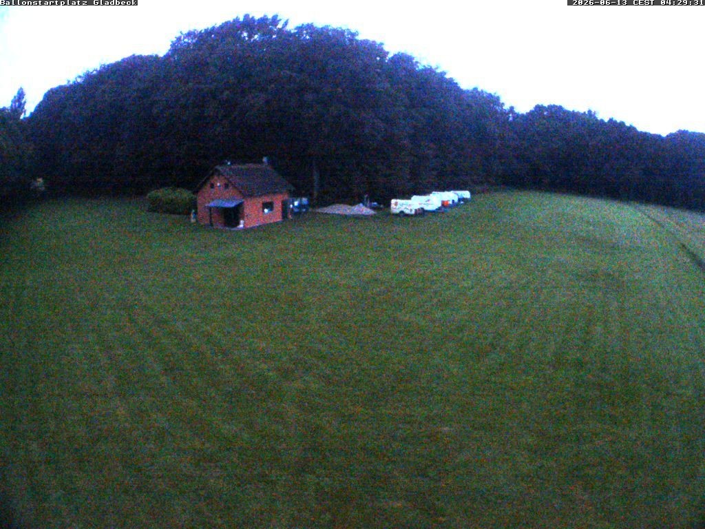 Archived image Webcam South Gladbeck Balloon launch site