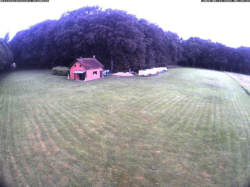 Archived image Webcam South Gladbeck Balloon launch site