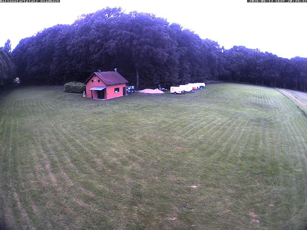 Archived image Webcam South Gladbeck Balloon launch site