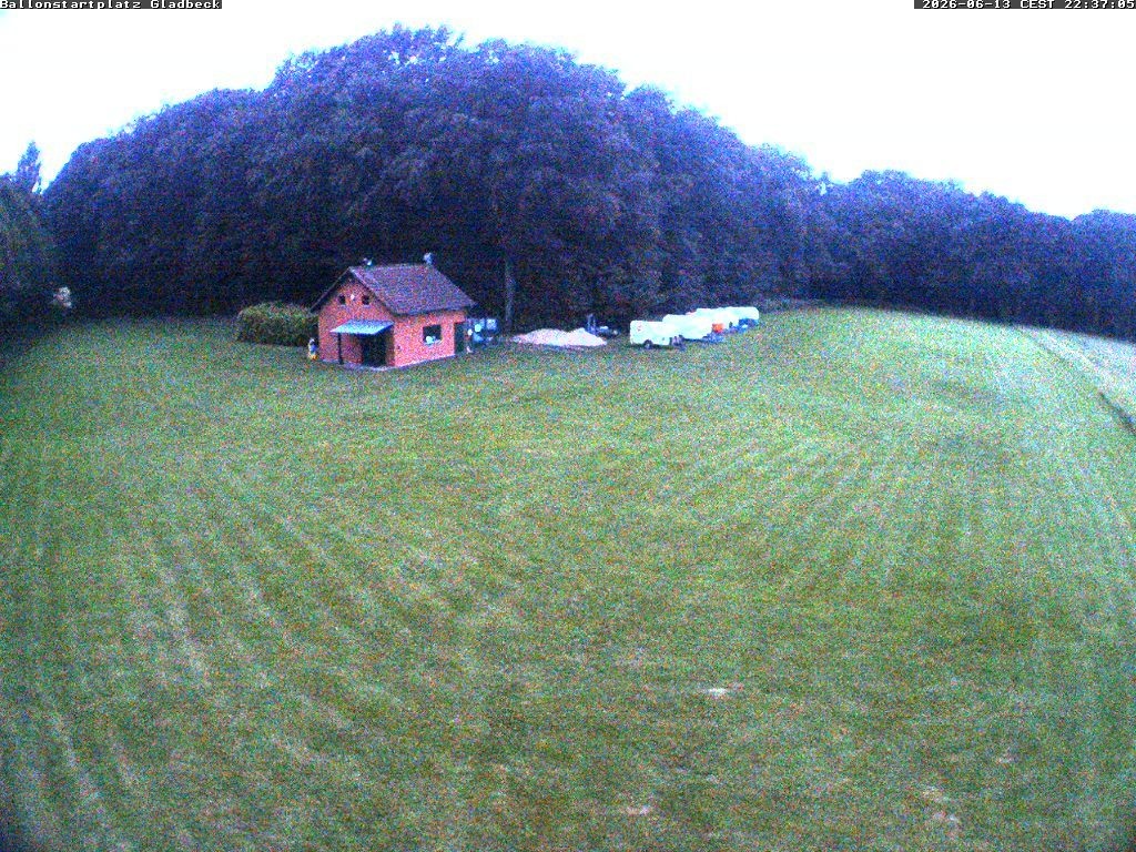 Archived image Webcam South Gladbeck Balloon launch site