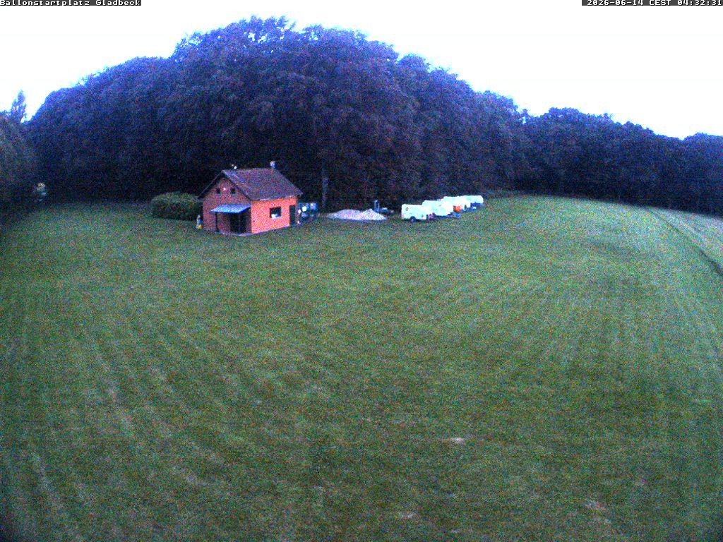 Archived image Webcam South Gladbeck Balloon launch site