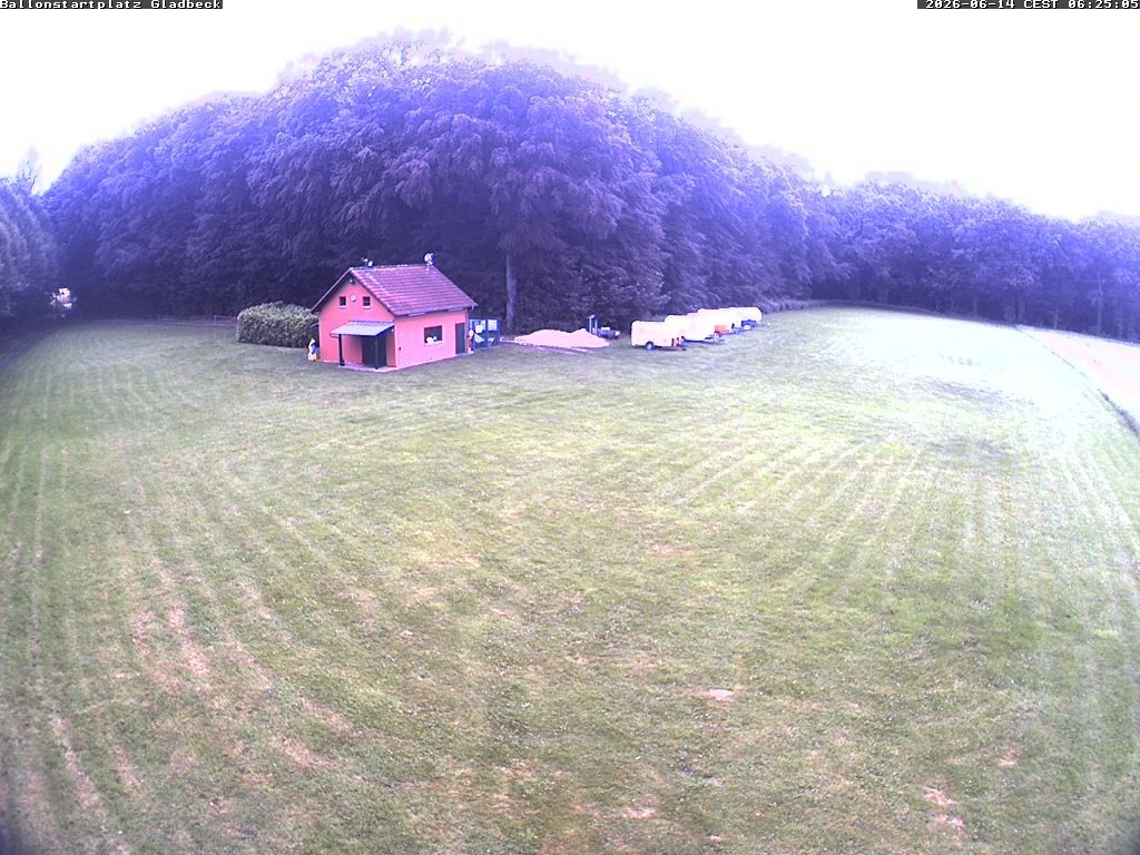 Archived image Webcam South Gladbeck Balloon launch site