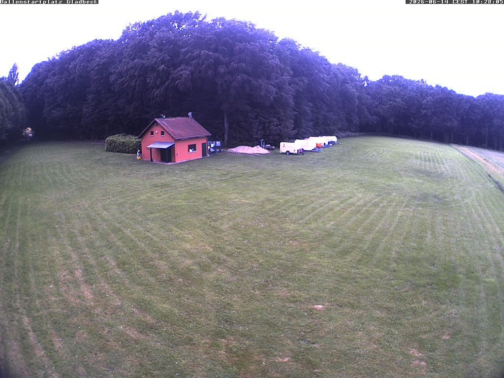 Archived image Webcam South Gladbeck Balloon launch site