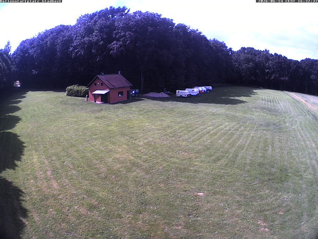 Archived image Webcam South Gladbeck Balloon launch site