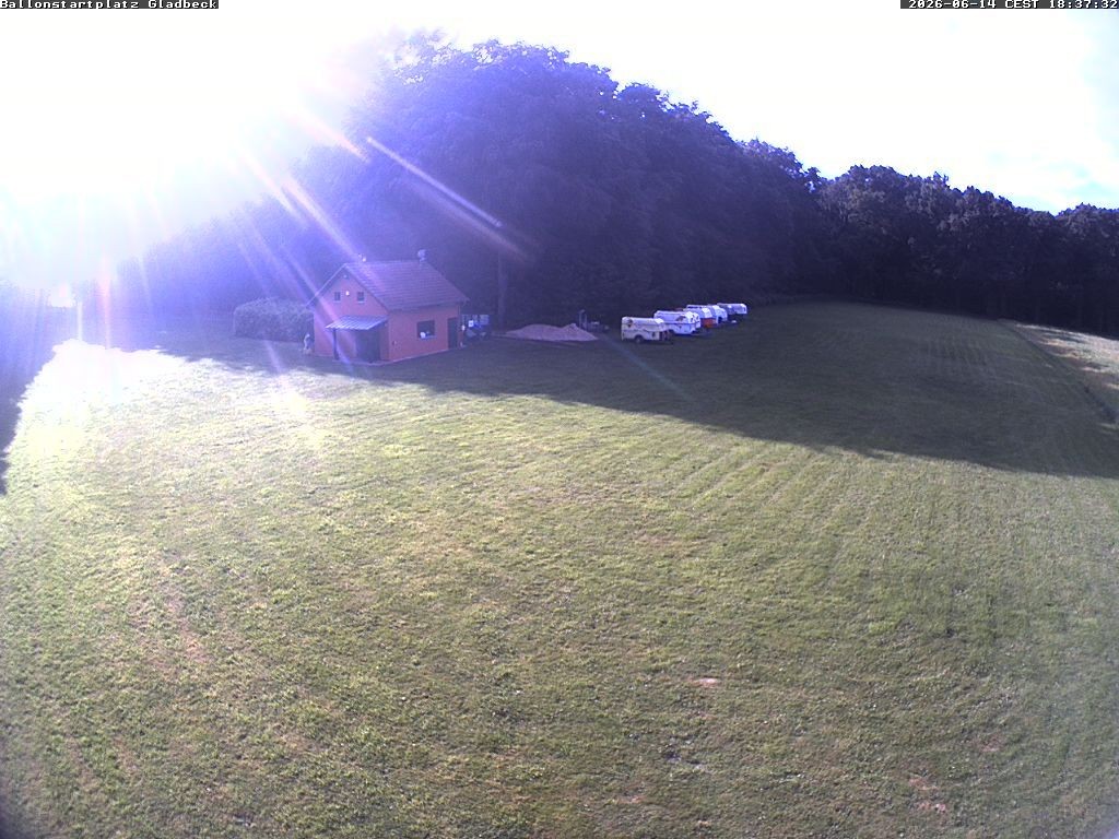 Archived image Webcam South Gladbeck Balloon launch site