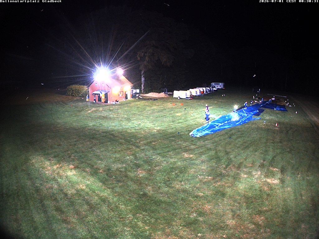 Archiv Foto Webcam Ballonstartplatz Gladbeck