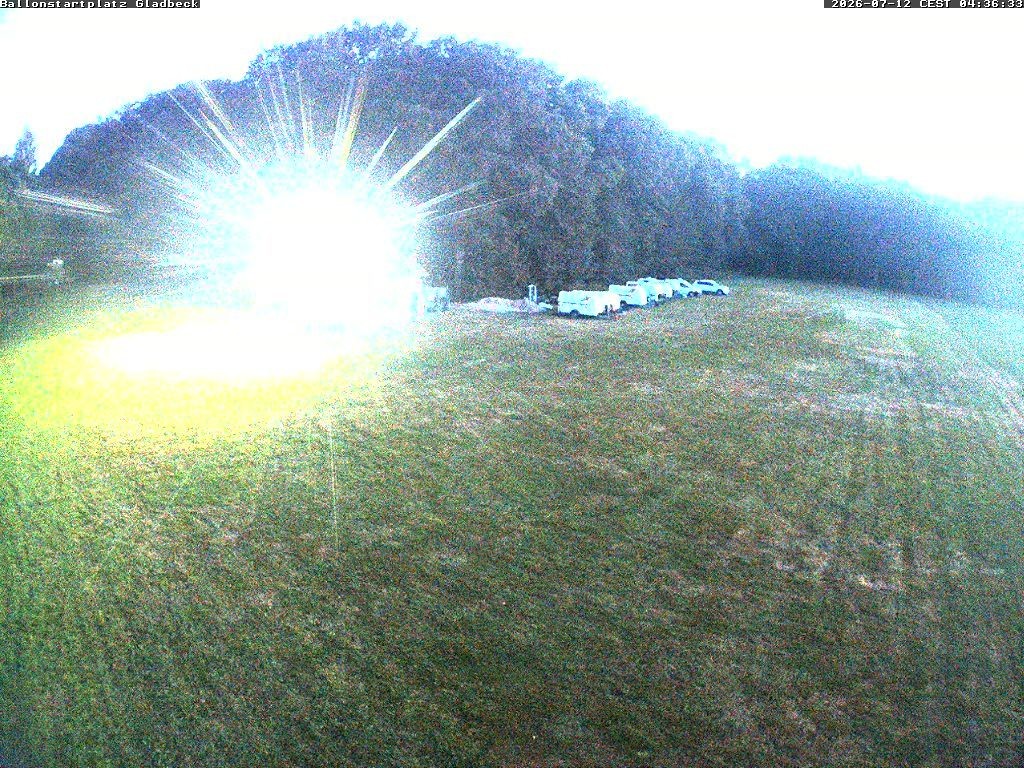 Archiv Foto Webcam Ballonstartplatz Gladbeck