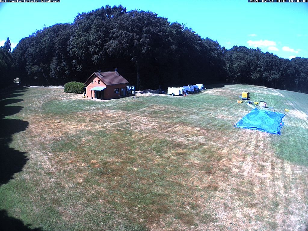 Archiv Foto Webcam Ballonstartplatz Gladbeck