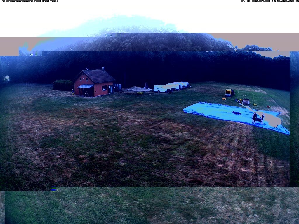 Archived image Webcam South Gladbeck Balloon launch site