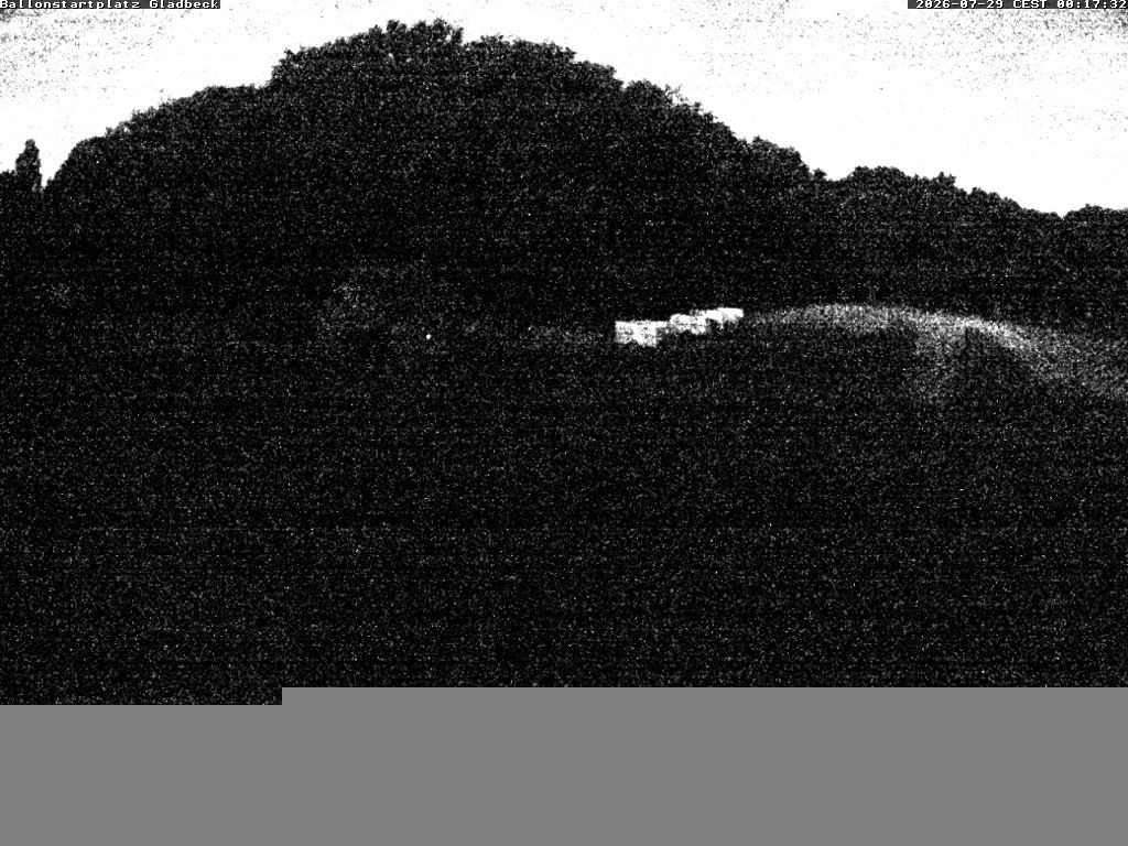 Archived image Webcam South Gladbeck Balloon launch site