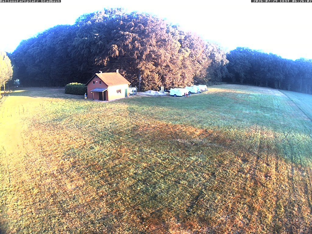Archived image Webcam South Gladbeck Balloon launch site