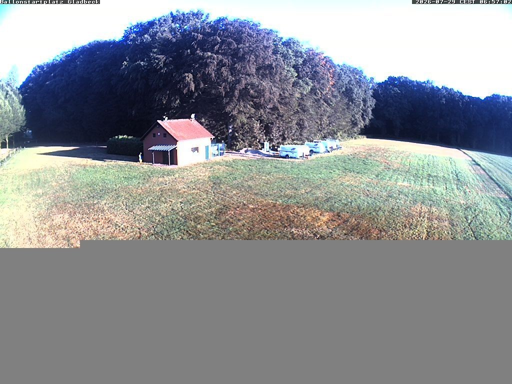Archived image Webcam South Gladbeck Balloon launch site