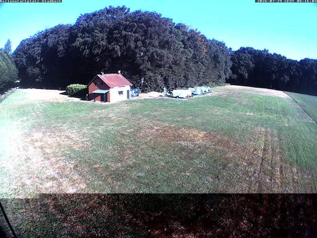 Archived image Webcam South Gladbeck Balloon launch site