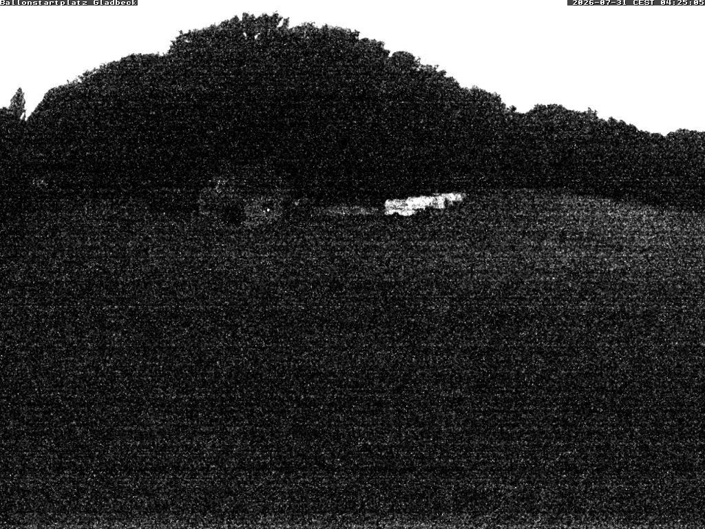 Archived image Webcam South Gladbeck Balloon launch site