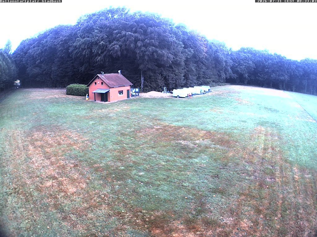 Archived image Webcam South Gladbeck Balloon launch site