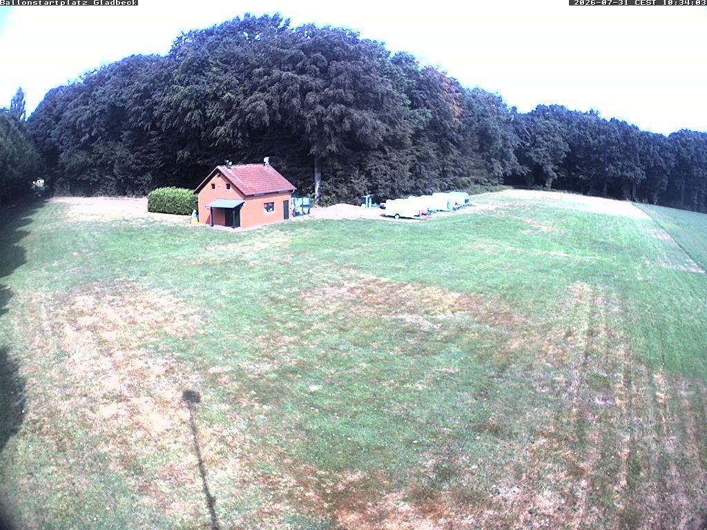 Archived image Webcam South Gladbeck Balloon launch site