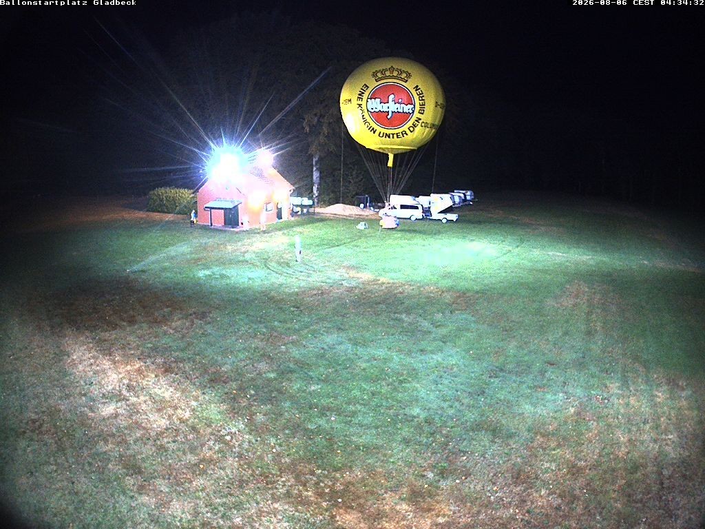 Archiv Foto Webcam Ballonstartplatz Gladbeck