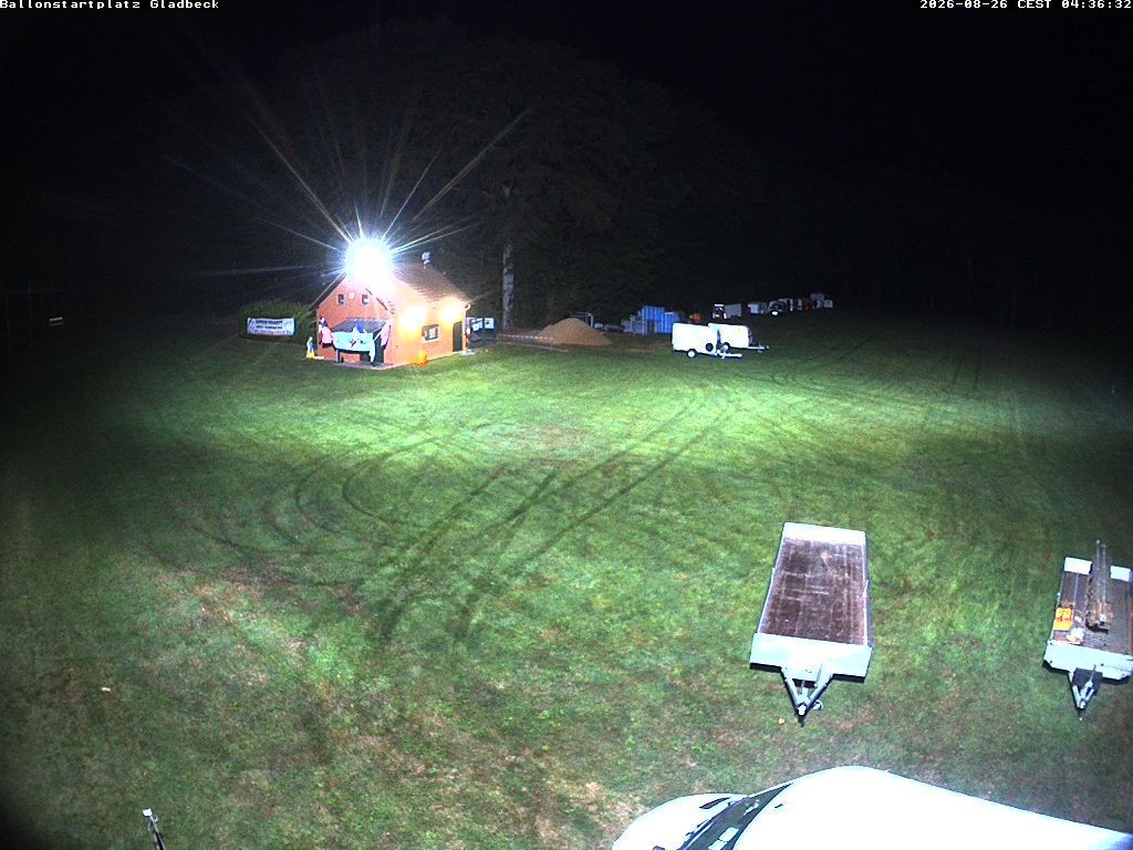 Archiv Foto Webcam Ballonstartplatz Gladbeck