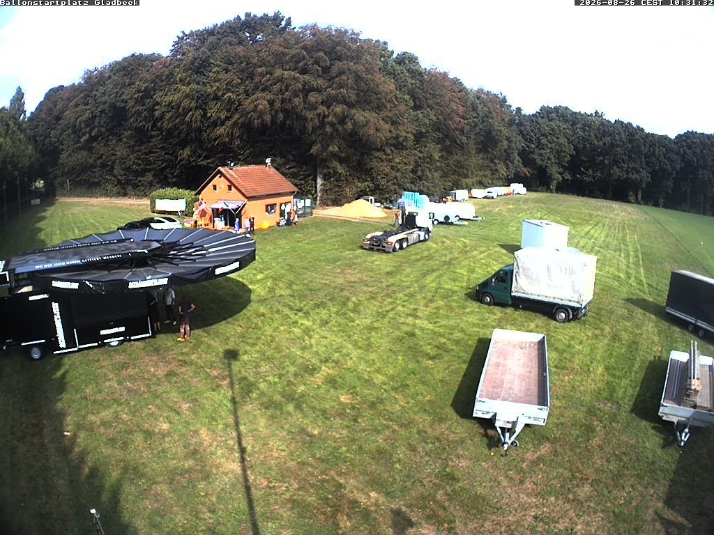 Archiv Foto Webcam Ballonstartplatz Gladbeck