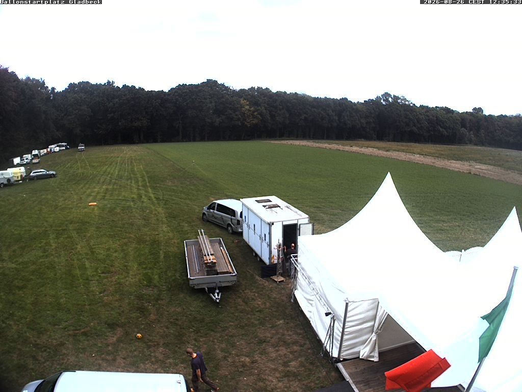 Archiv Foto Webcam Ballonstartplatz Gladbeck