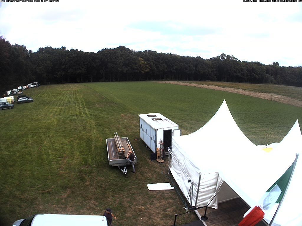 Archiv Foto Webcam Ballonstartplatz Gladbeck